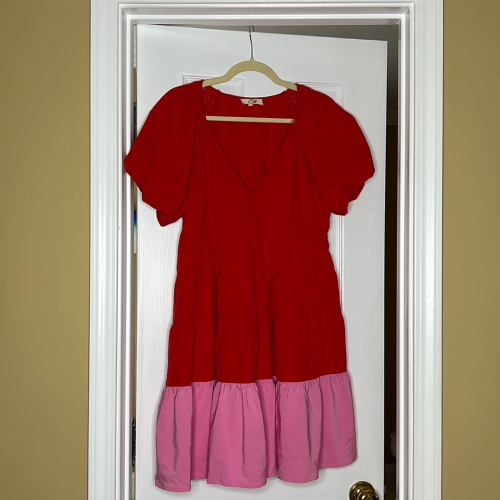 NEVER WORN Entro tiered dress